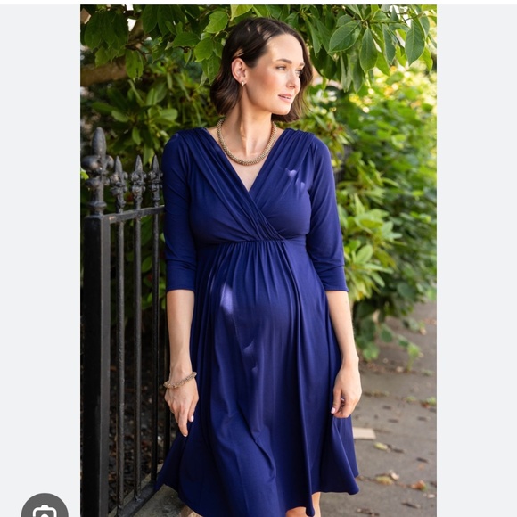 BNWT Tiffany Rose Willow Maternity Dress - size 4 - Made in Great Britain - Picture 1 of 4